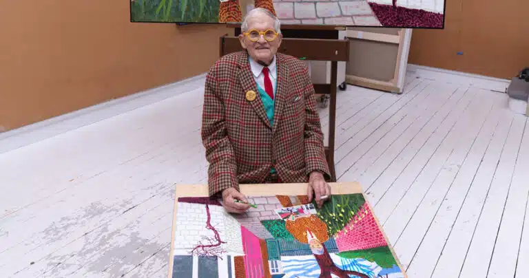 Paris Metro حظر ملصق David Hockney قبل المعرض الرئيسي في Fondation Louis Vuitton