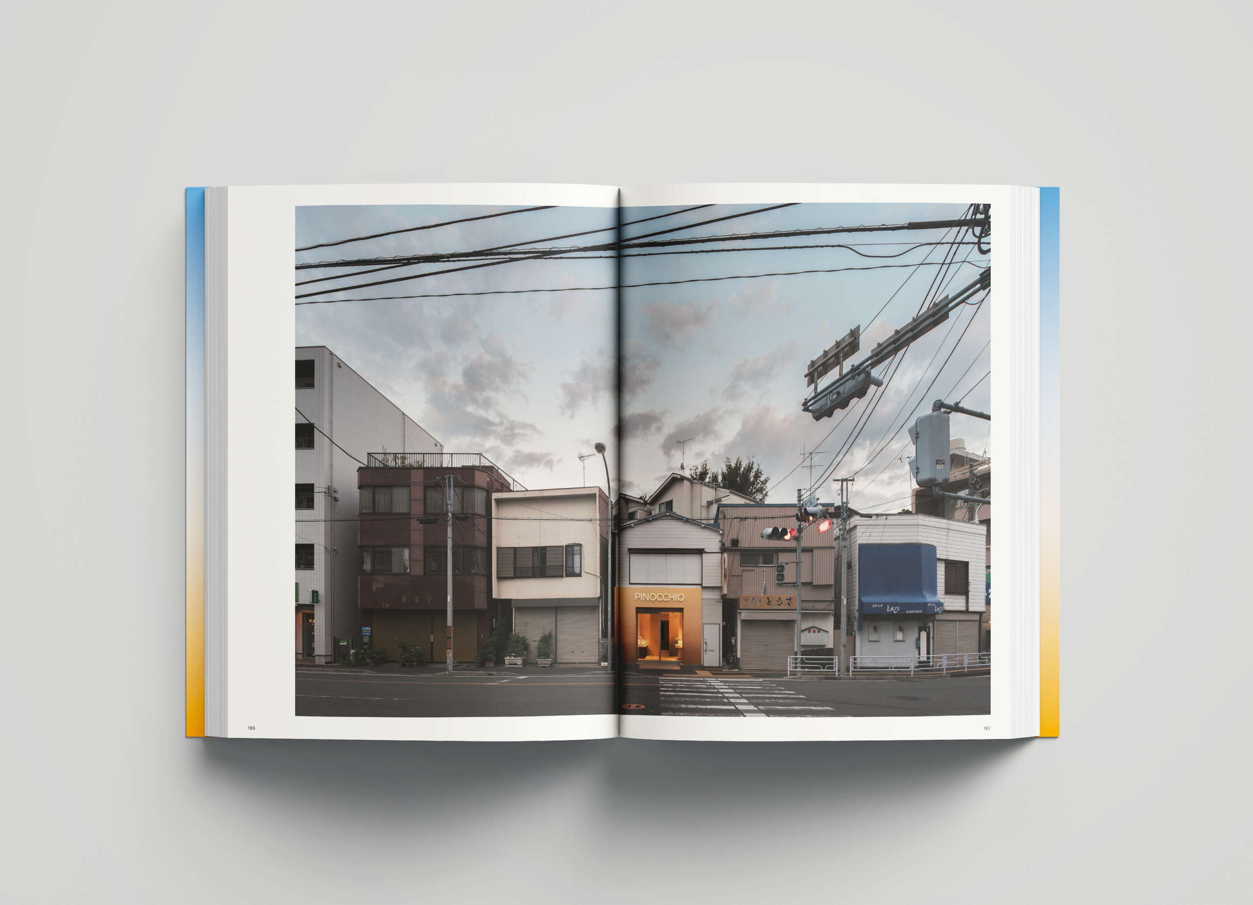 spread from I-IN book