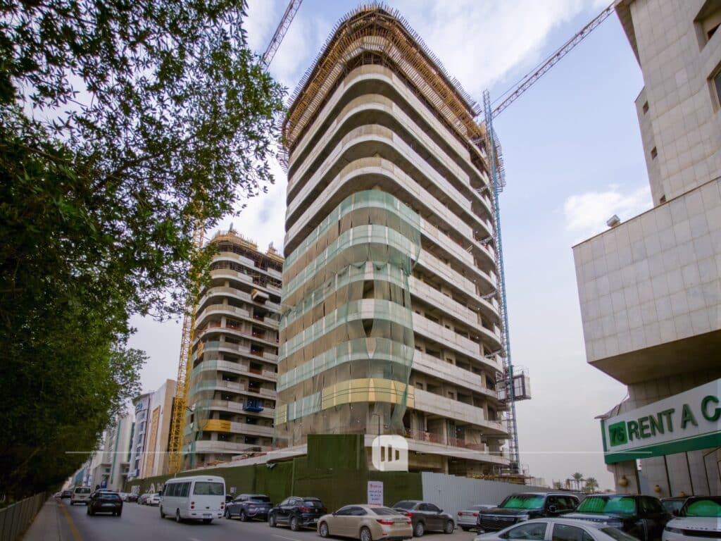 برج ذا كيرفز السكني بالرياض