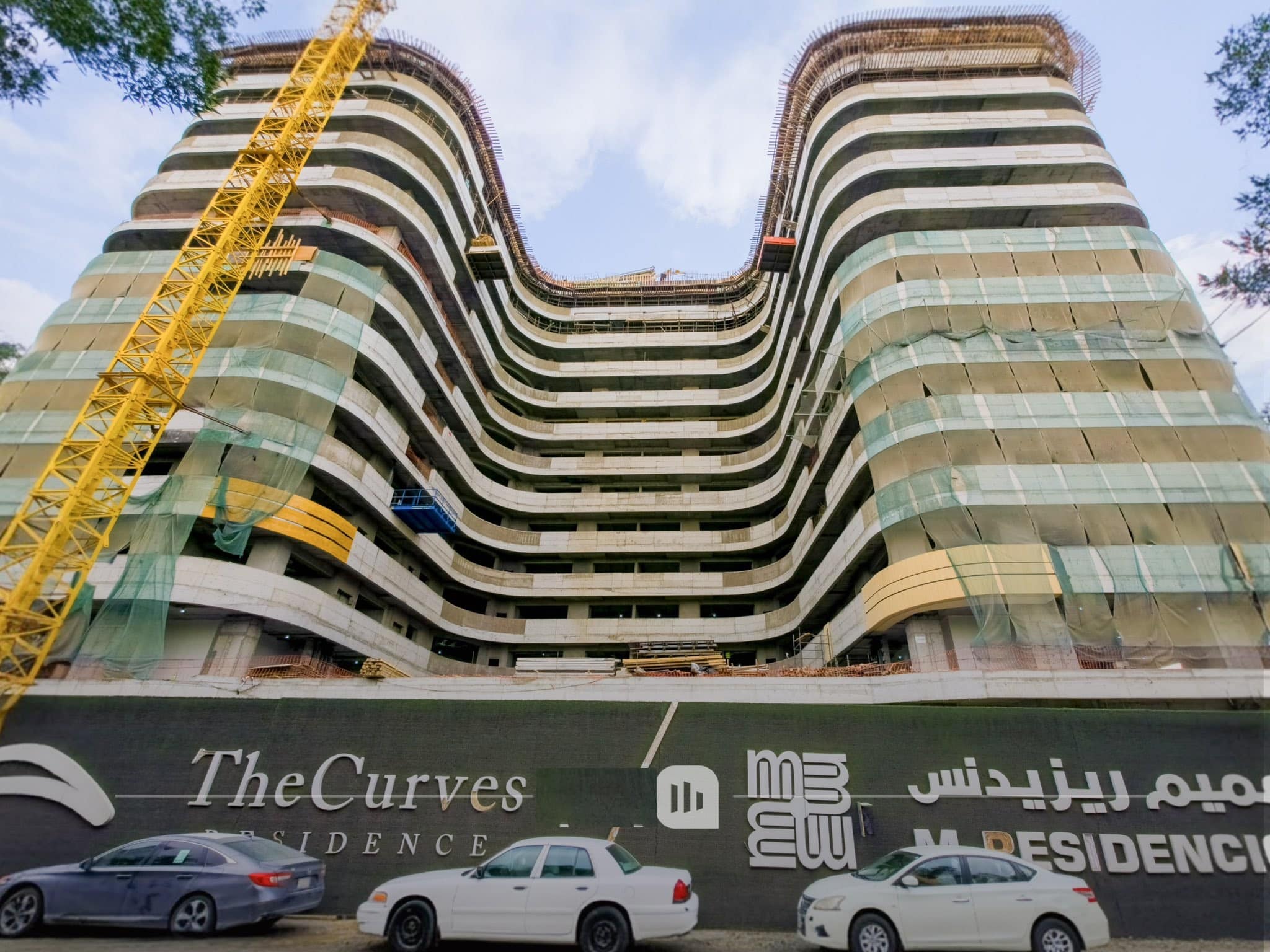 The Curves Residential Tower in Riyadh
