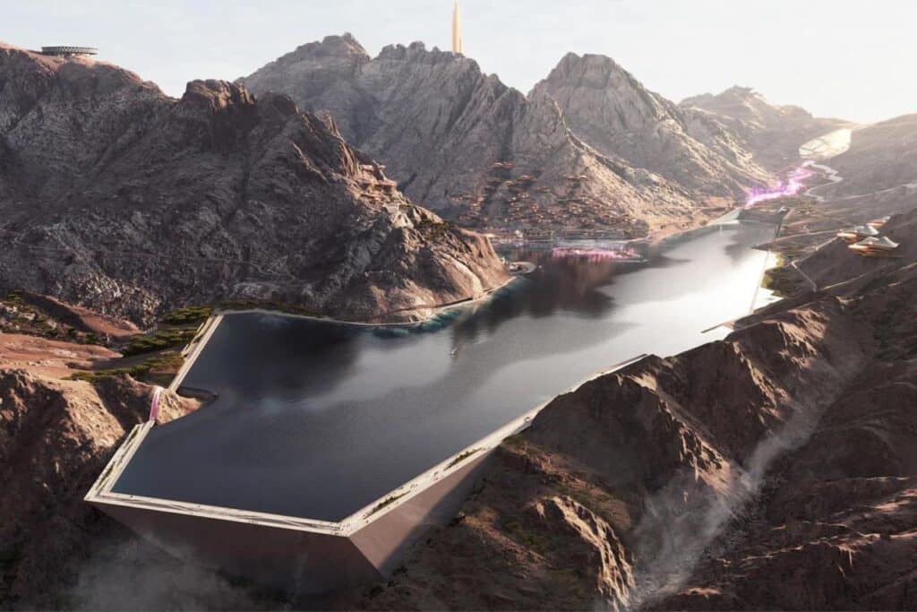 Trojena Project: Accelerating Work to Complete Freshwater Lake Dams