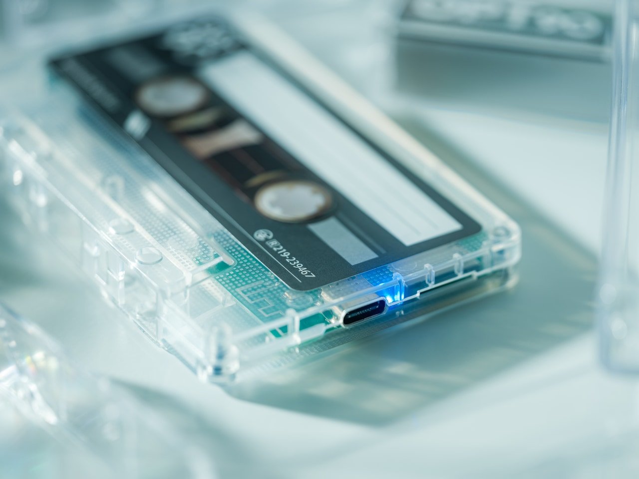 Side A Cassette Speaker with a microSD card slot visible for offline music storage.