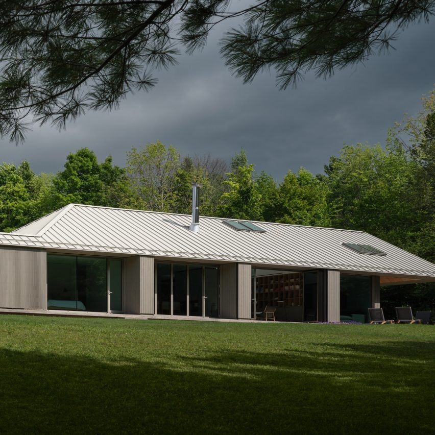 Ridge House by Superkül: A Striking Gabled Retreat Blending Architecture & Nature