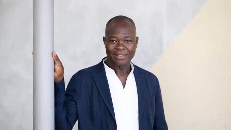 "Francis Kéré, the architect who won the Pritzker Architecture Prize."