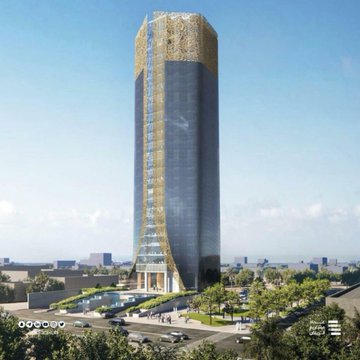 Golden Gate Tower Soars in North Riyadh