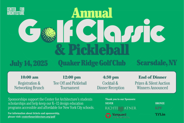 Center for Architecture’s Annual Golf Classic and Pickleball Tournament 2025