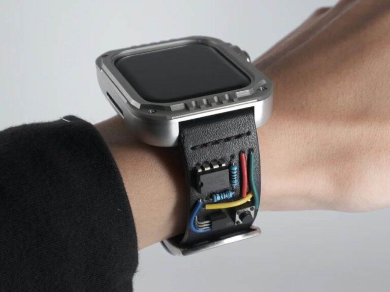 Nerdpunk Apple Watch Case + Strap Feels Like Something Teenage Engineering Would Make