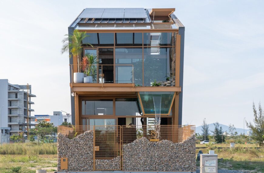This Sustainable Home & Office Model Sets A New Standard For Eco-Friendly Urban Living In Vietnam