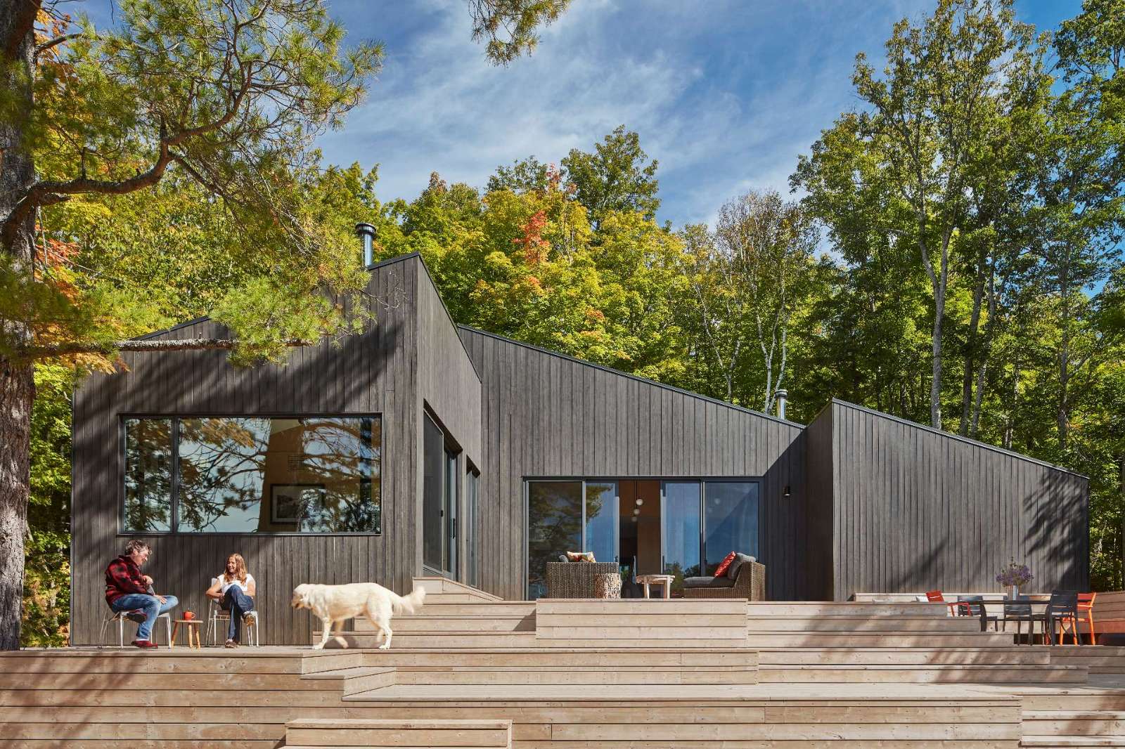 This Stunning Ontario Cabin Blends Seamlessly With Nature – A Multi-Generational Retreat