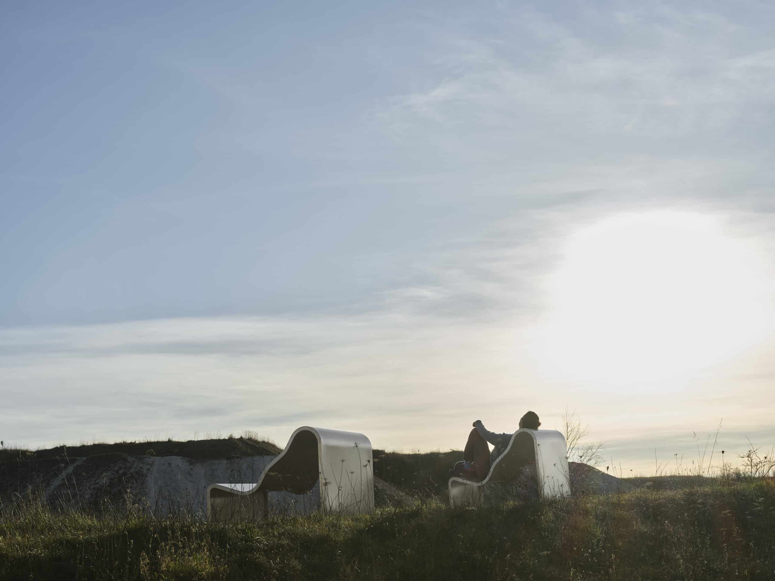 Dream View Bench by Lise Vester for Muuto