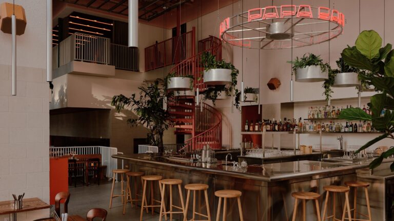 Papa San Restaurant Design at The Spiral