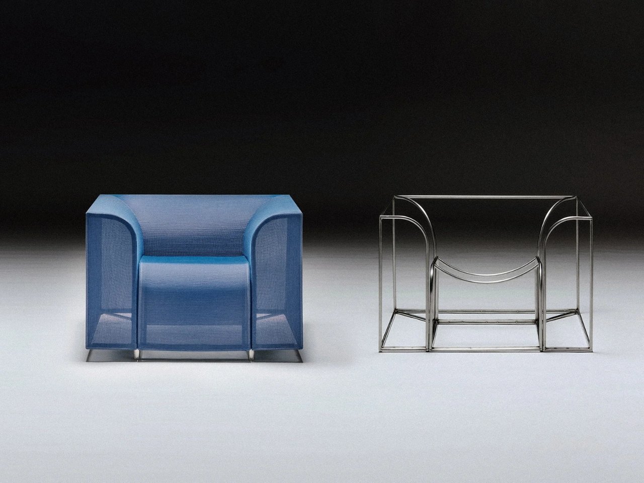 SHRINX Easy Chair removes harmful materials while maintaining comfort and style