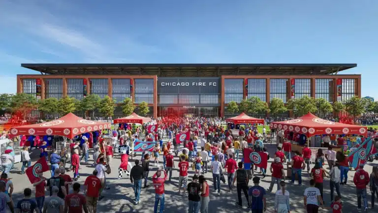 Chicago Fire FC Stadium by Gensler to Anchor Ambitious ‘The 78’ Megadevelopment in Chicago