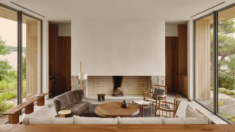 Pine Island Cottage Interior by Bureau Tempo