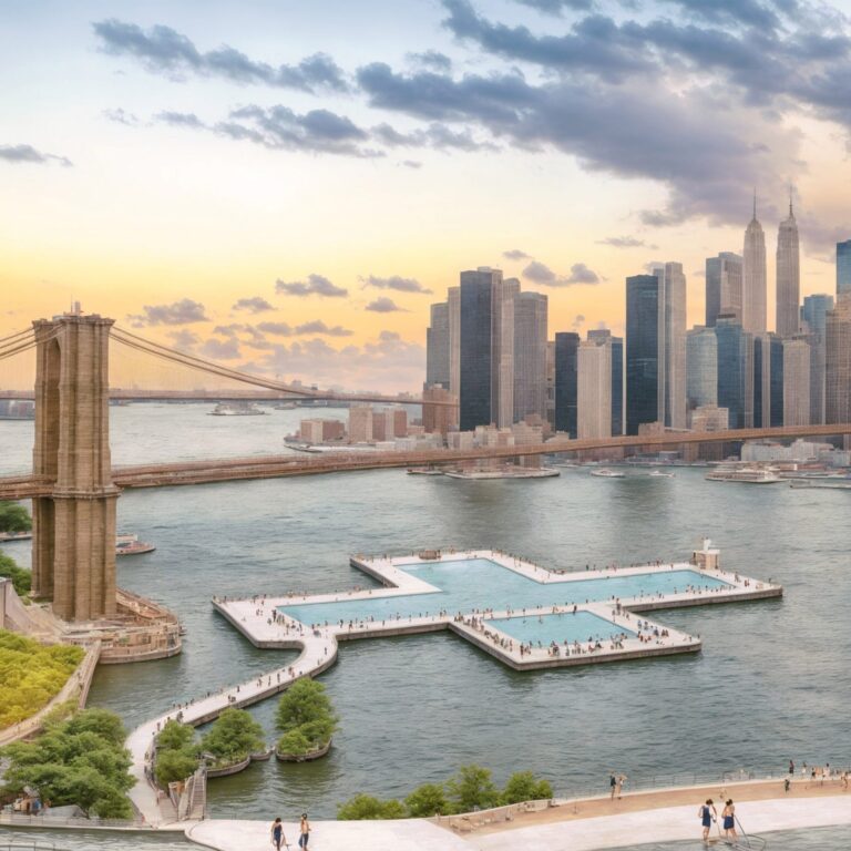 +Pool’s Floating Architecture in NYC: Redefining Public Space Through Water Reuse and Urban Innovation