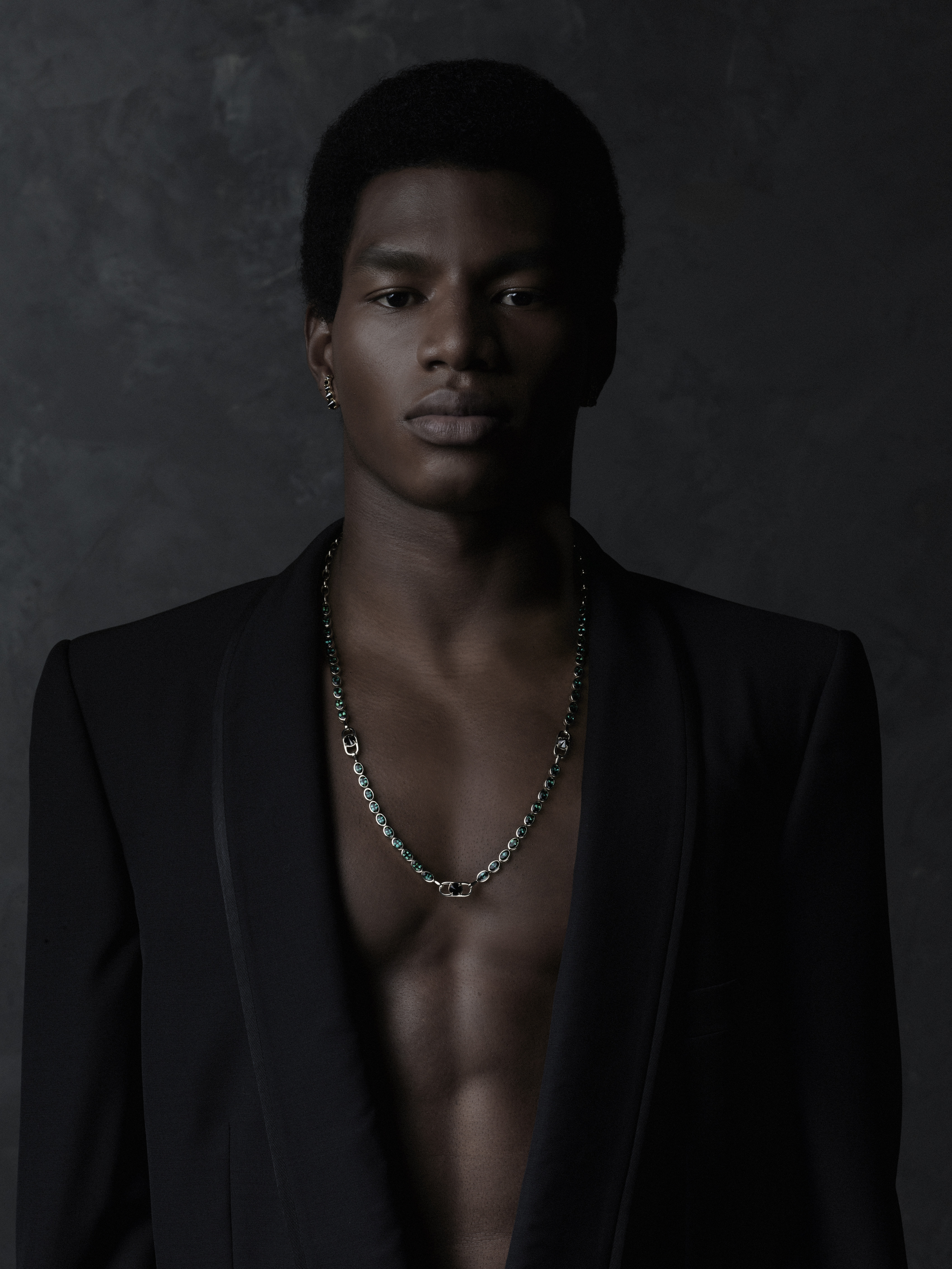 person weaing jewellery