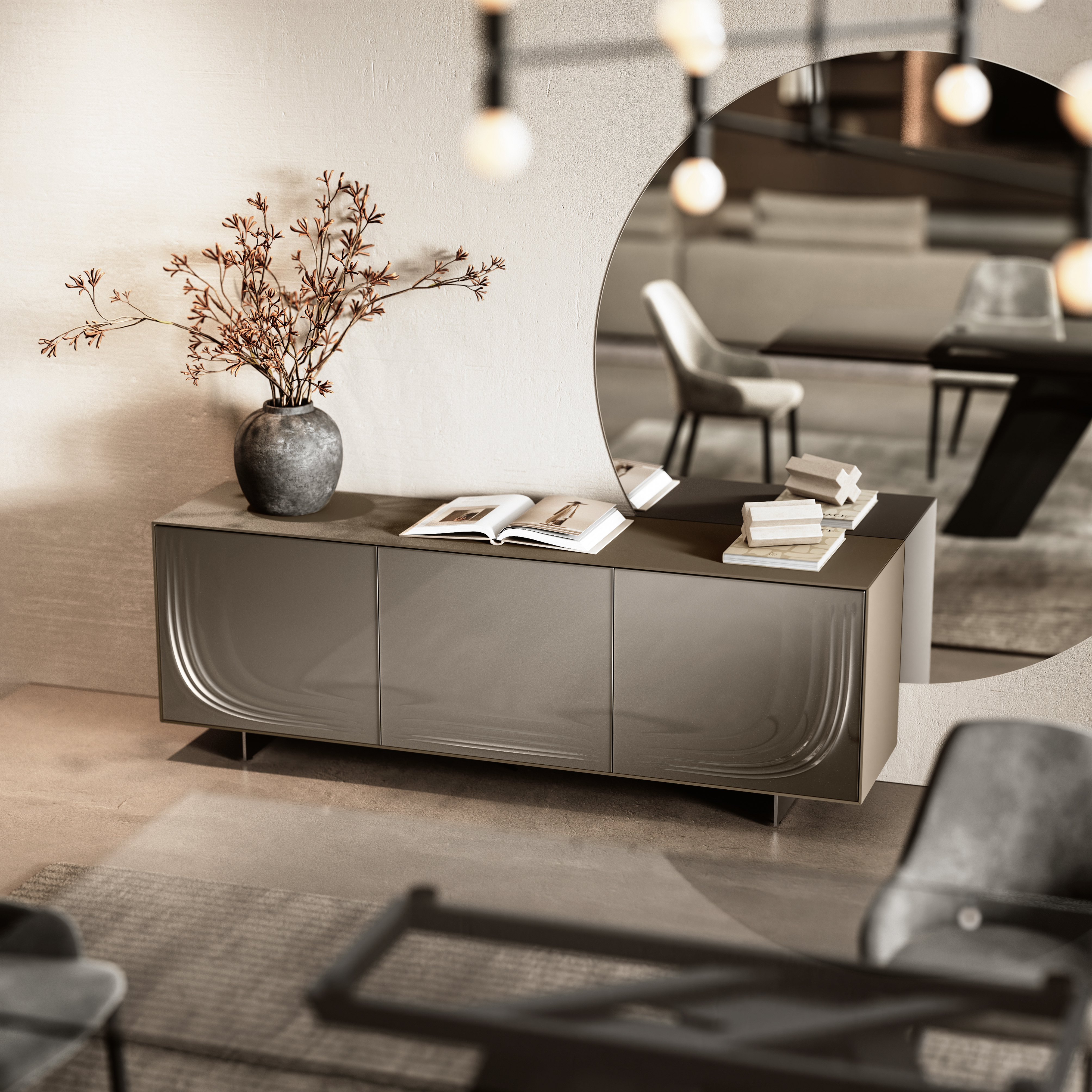 Febal Casa and Zaha Hadid Architects Onda collection