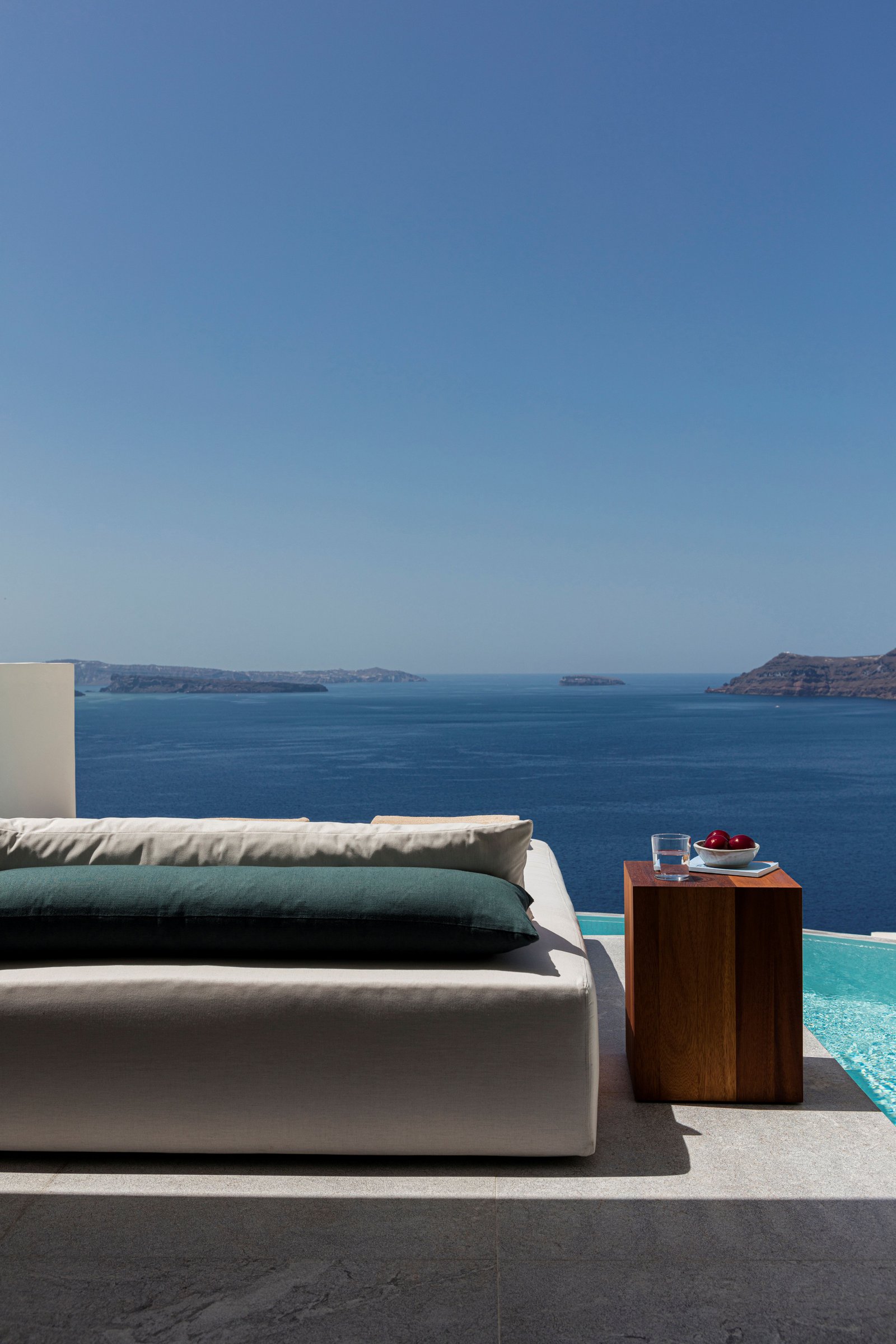 canaves oia suites new cliffside pool suites