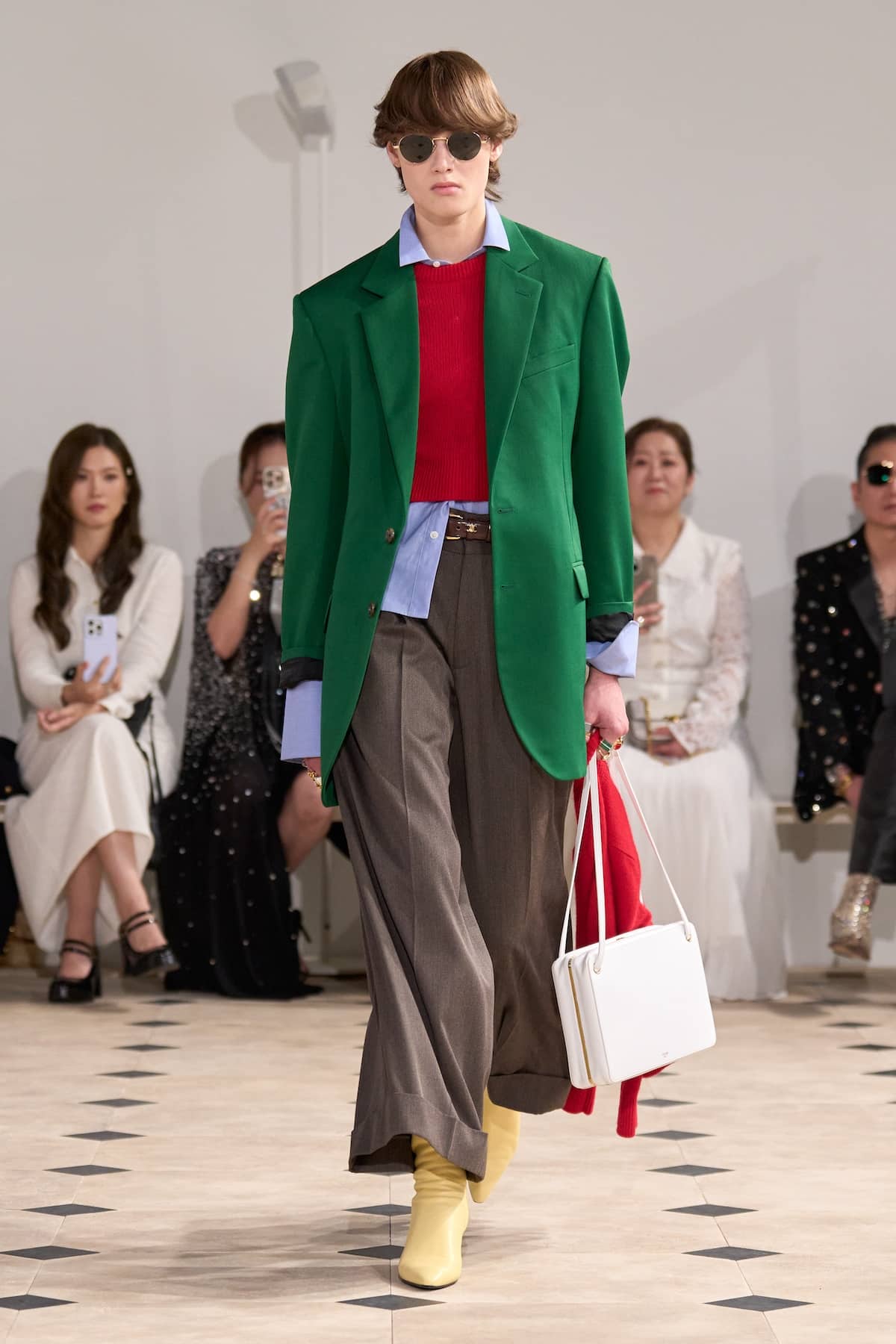 Celine SS26 Michael Rider Debut