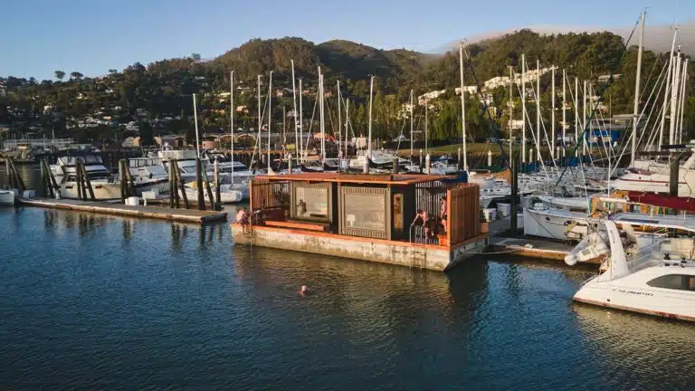 Floating Sauna: A Sustainable Sanctuary on San Francisco Bay