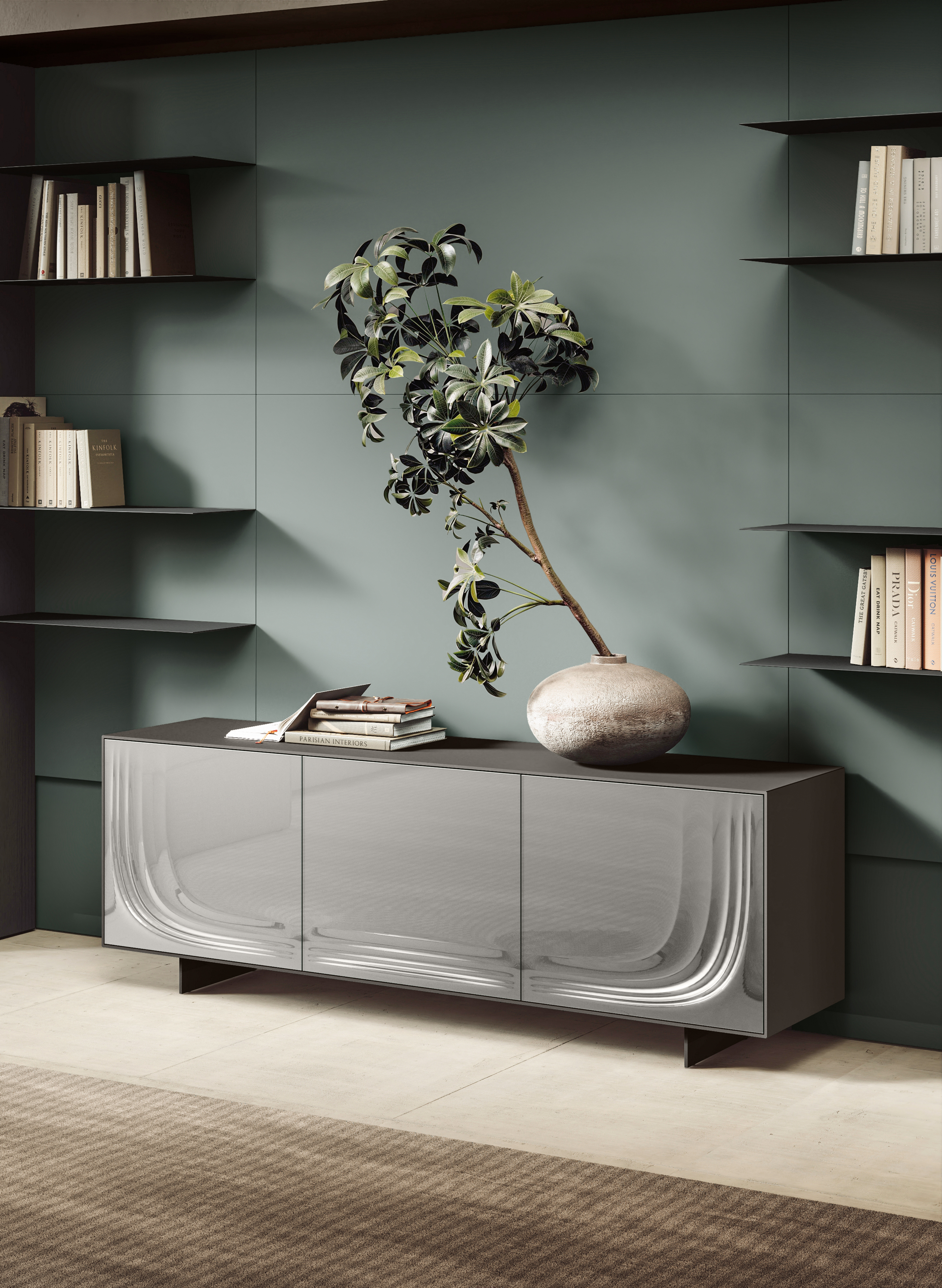 Febal Casa and Zaha Hadid Architects Onda collection