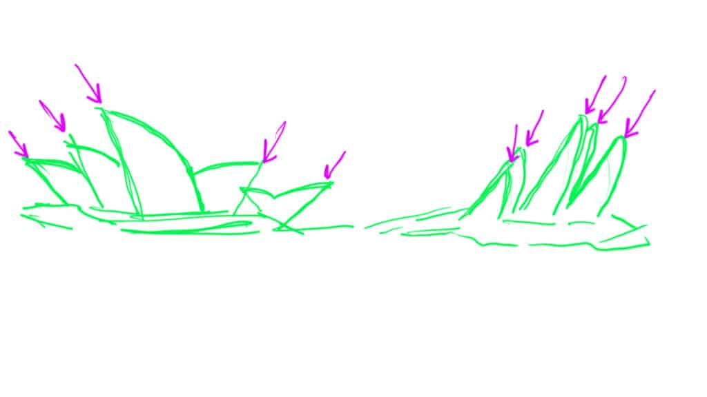 the curvature, the podium relationship. There’s something nearly uncanny.