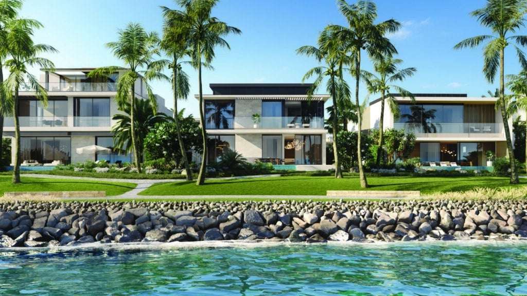 التصميم الحديث لواجهة مبنى شقق W Residences في دبي.