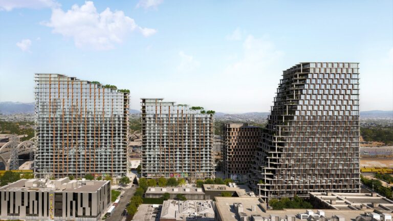 670 Mesquit: BIG’s Four-Building Complex Approved in Los Angeles