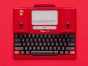 Freewrite Gen3 Valentine Edition brings modern typewriter charm in a red package