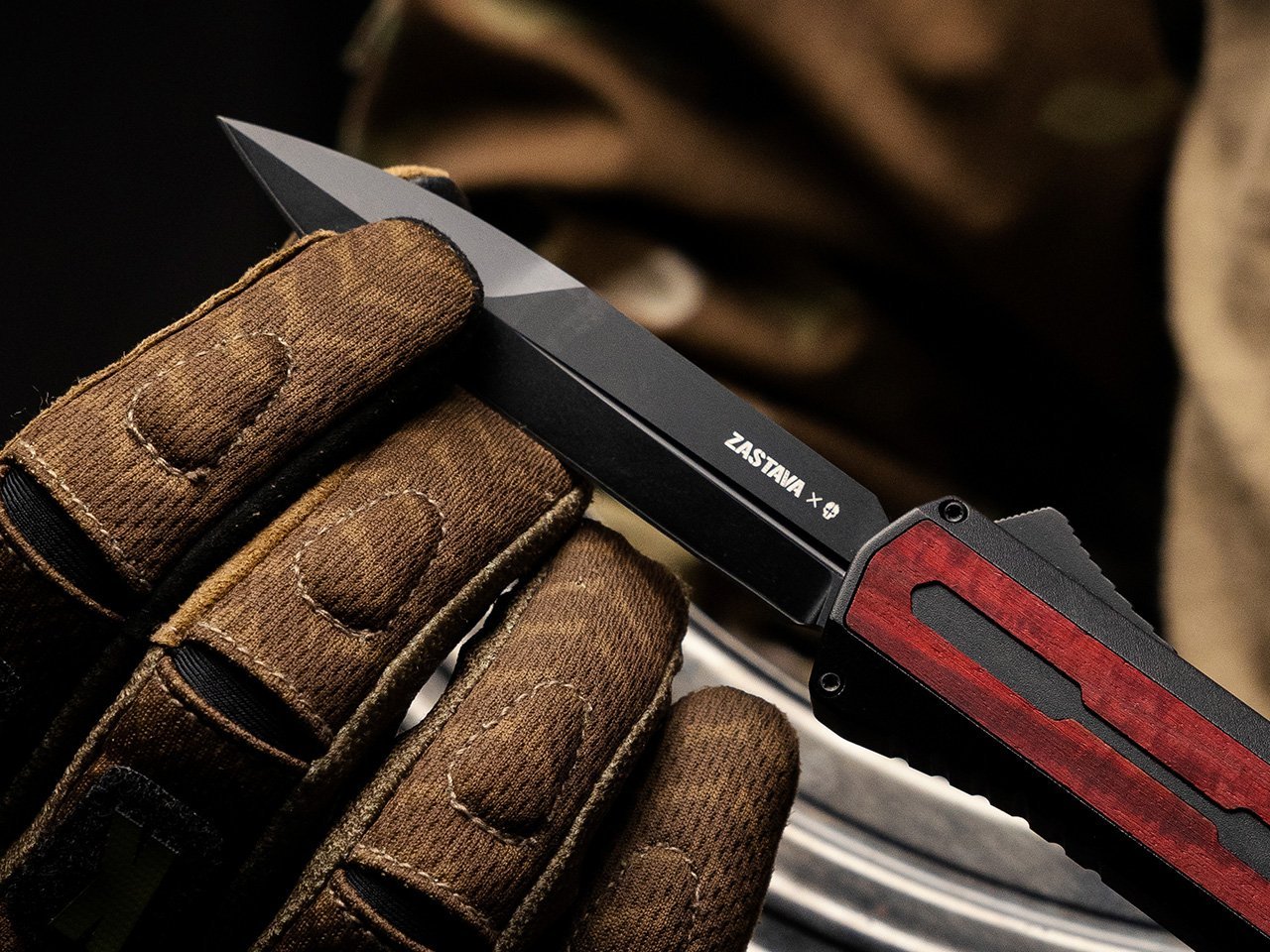 This Tactical OTF Knife from Tekto is Inspired by the iconic M70 Zastava Rifle