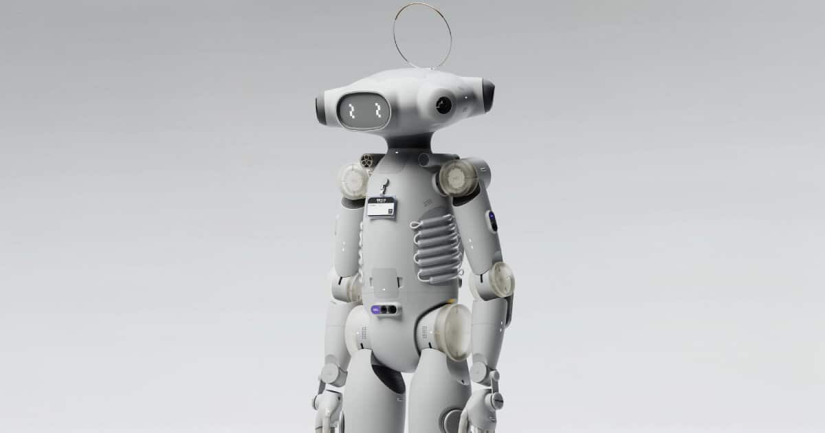 مفهوم Humanoid Kriket 3000 يرسم التصميم من تصوير الروبوتات في الخمسينيات والستينيات