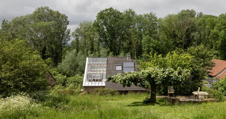 هو! إعادة صياغة المزرعة الفلمنكية النموذجية إلى منزل مضغوط مزدحمة في بلجيكا