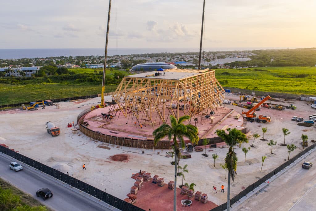 the National Performing Arts Centre in Bridgetown