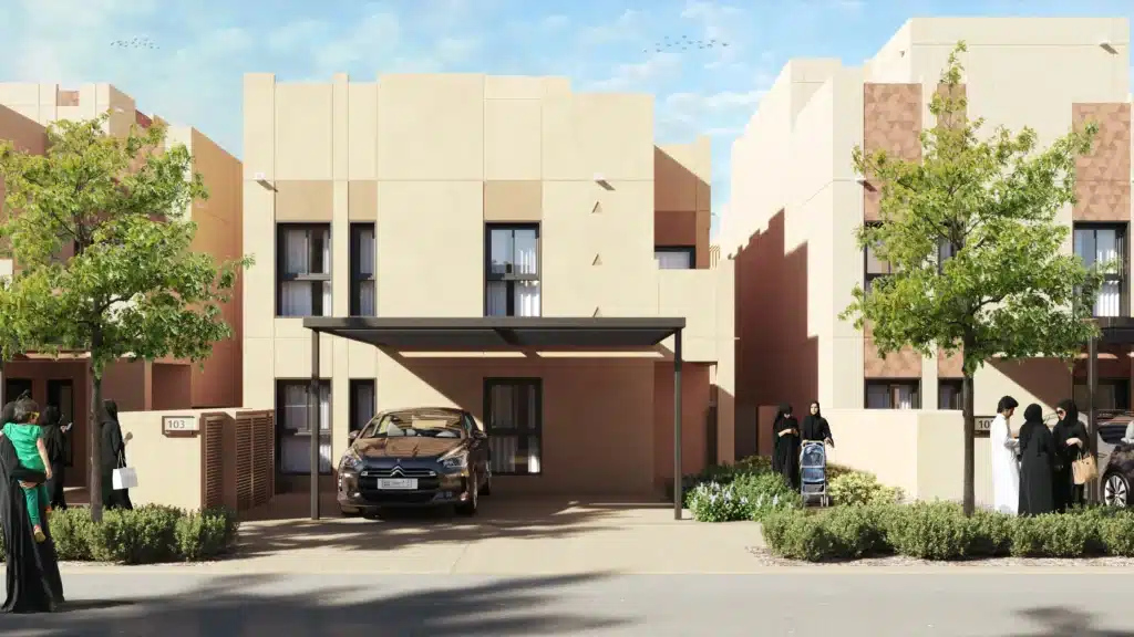 Modern façades inspired by the Salmani style at SEDRA project