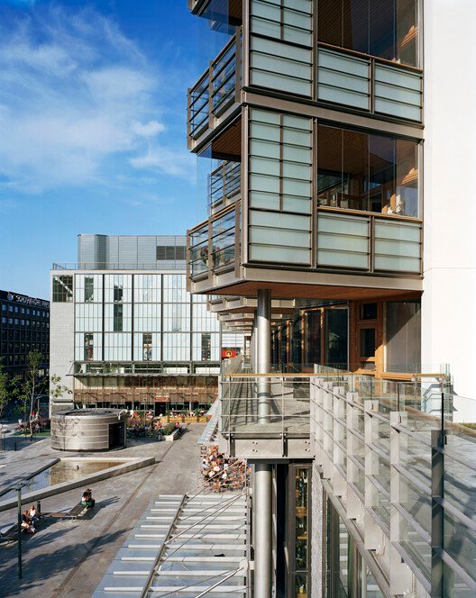 Architectural model of the Kamppi Centre at the Berlin exhibition