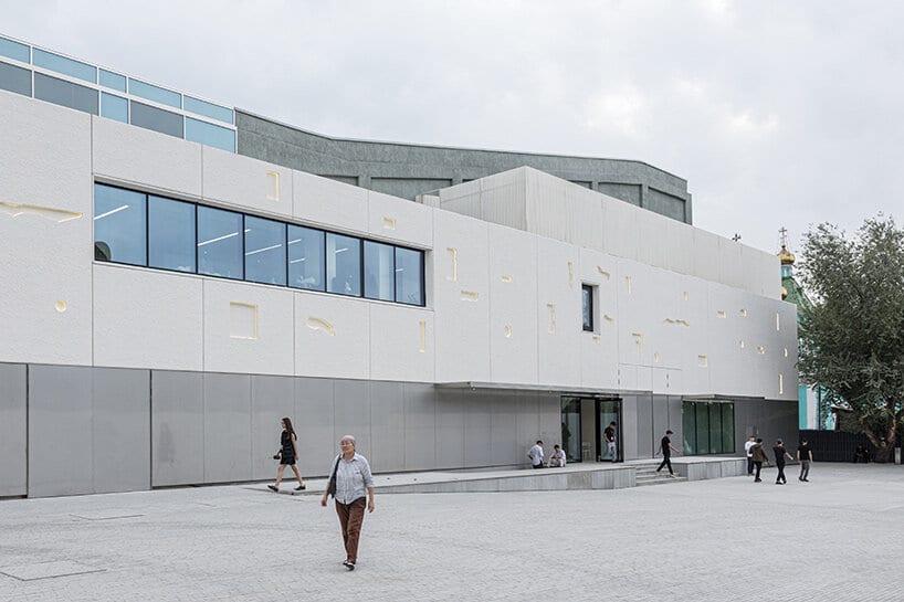 Interior space at the Tselinny Center for Contemporary Art