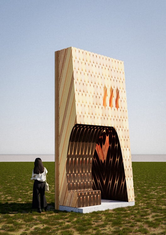 مبنى حديث بتصميم زجاجي مميز يطل على وسط المدينة