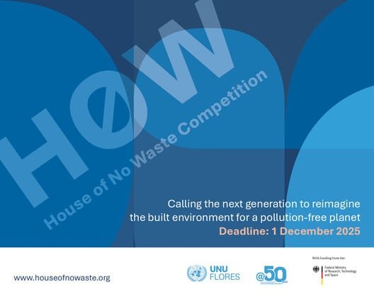 House of No Waste Ideas Competition 2025