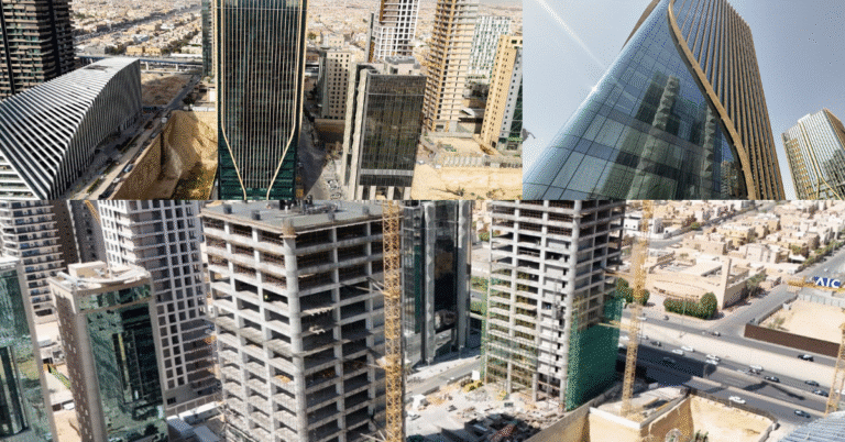 Structural Works Completed at Ibdaat 6 Office Tower in Riyadh