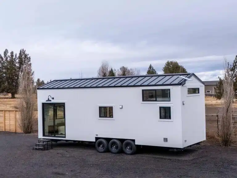 Ochoco tiny home showcasing smart design, functional spaces, and modern comfort in a compact layout