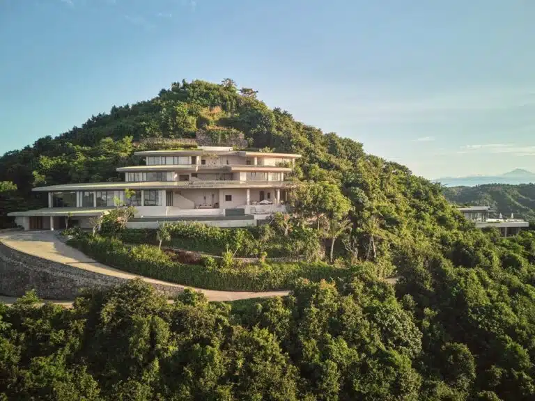 Villa Boë on the slopes of Tampah Hills in Lombok, Indonesia
