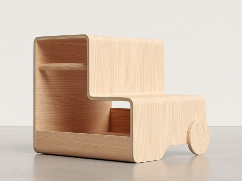 Totto multifunctional design in a small kids’ room