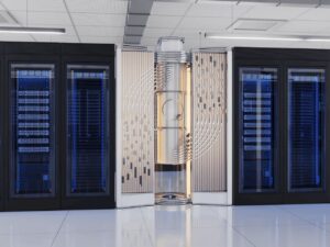 Quantum Motion integrated silicon quantum computer at the UK National Quantum Computing Centre