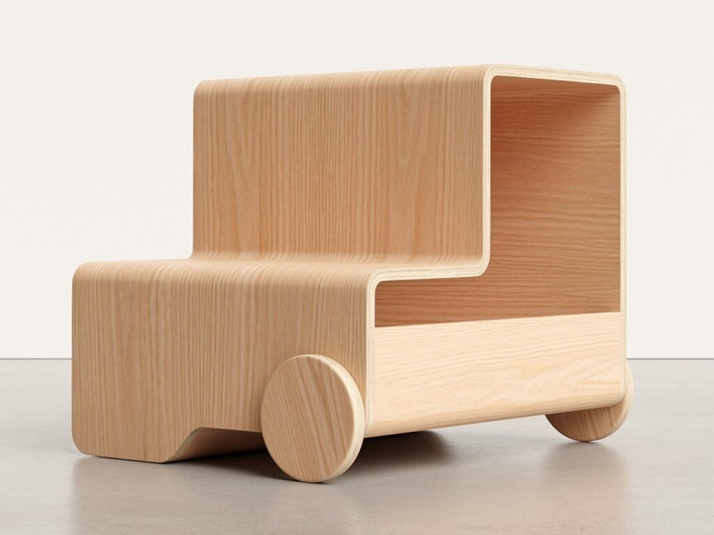 Totto multifunctional design in a small kids’ room