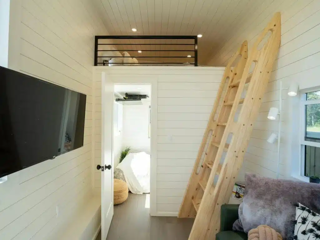 Interior layout highlighting bedroom distribution and natural lighting in Webster home