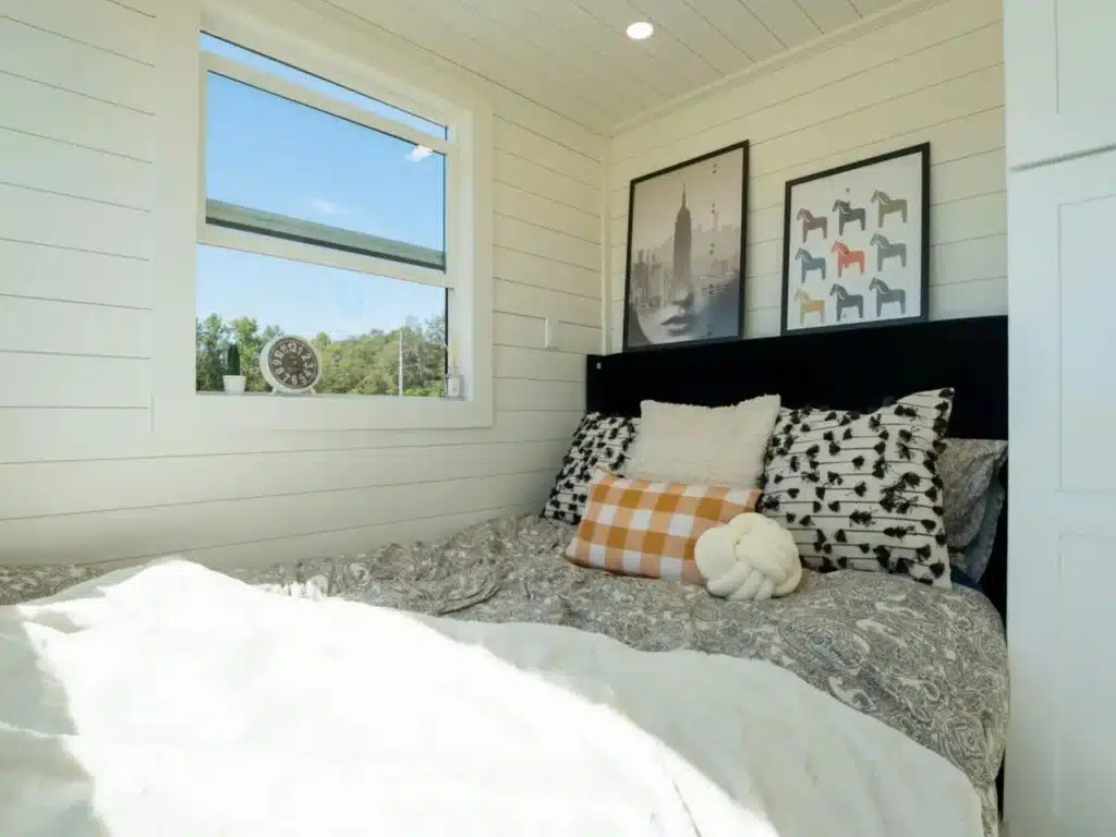 Interior layout highlighting bedroom distribution and natural lighting in Webster home
