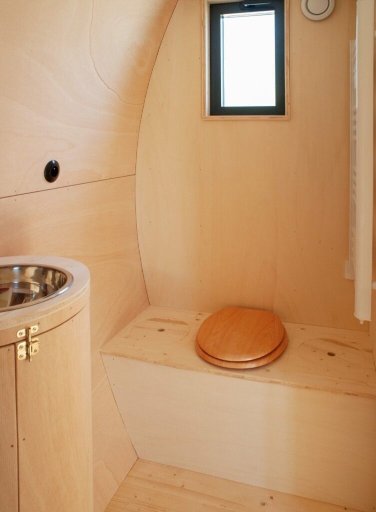 Tiny Binocles tiny houses with rounded windows