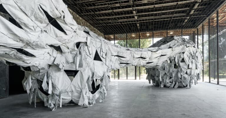 يكشف تثبيت AI Weiwei في أوكرانيا عن المجالات المتناسبة وزيوّة مصبوغة