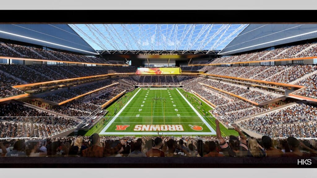 تصميم داخلي لمدرجات ملعب "سوبر ثياتر" الجديد