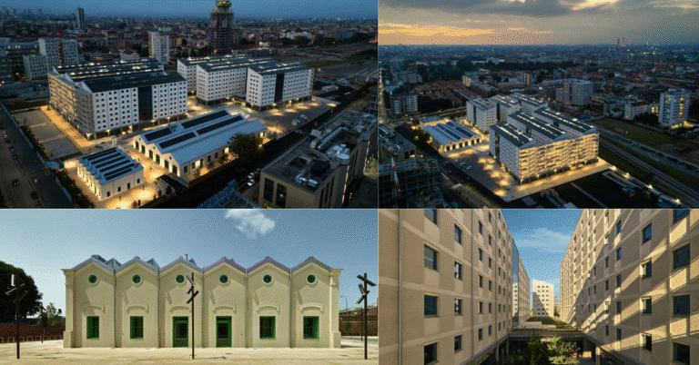 Completion of Milan’s Olympic Athletes’ Village Ahead of the Winter Games